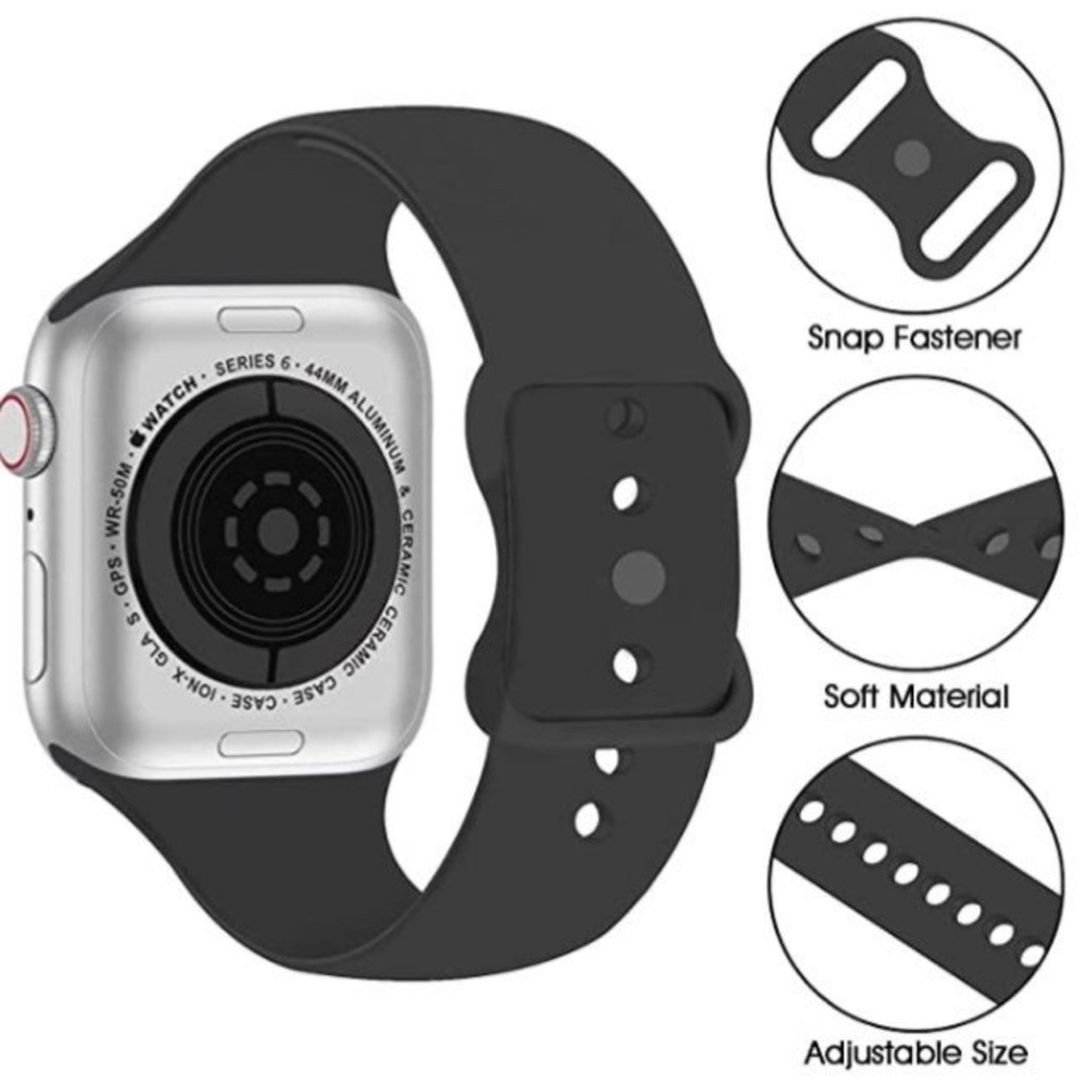 IDON Sport Watch Band for Apple Watch (Cocoa, 38MM M/L）